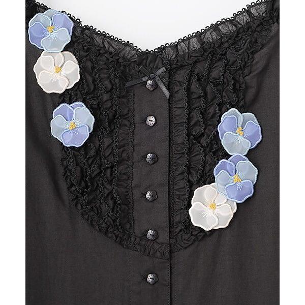 PINK HOUSE / ピンクハウス パンジーレース使いローンキャミソール