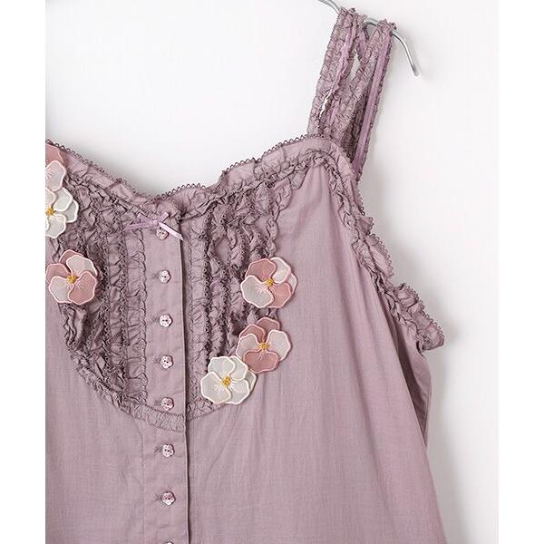 PINK HOUSE / ピンクハウス パンジーレース使いローン