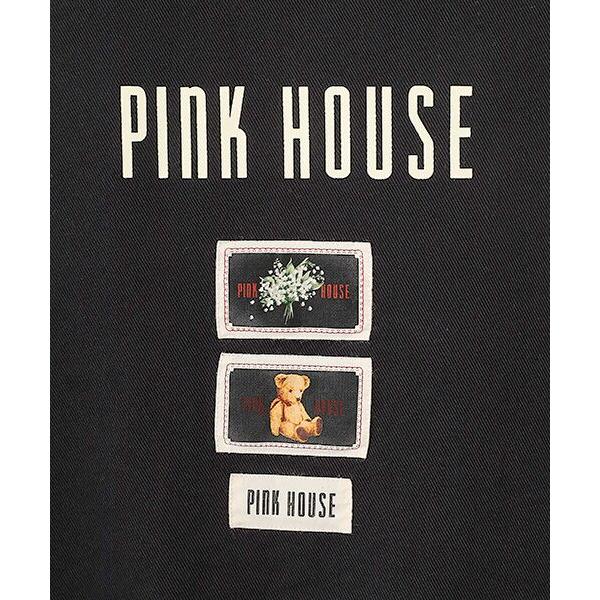 PINK HOUSE / ピンクハウス ネームワッペンいっぱいジャンパー