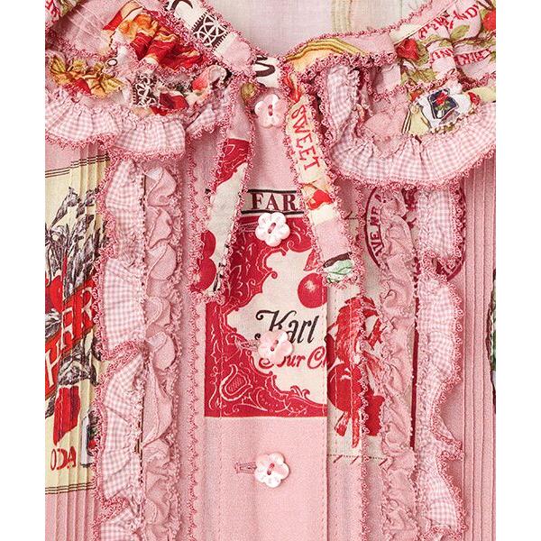 PINK HOUSE / ピンクハウス チェリープリントワンピースの画像