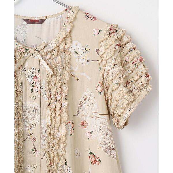 ピンクハウス パラソルプリントワンピース パラソルプリントワンピース （ロング・マキシ丈ワンピース