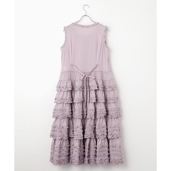 新品　PINK HOUSE スイートピー　フラワープリントサッシュベルト PINK HOUSE / ピンクハウス サッシュベルト付きローンフリル