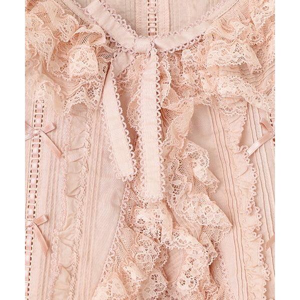 PINK HOUSE / ピンクハウス レース使いボレロ風ブラウス ボレロ風ブラウス