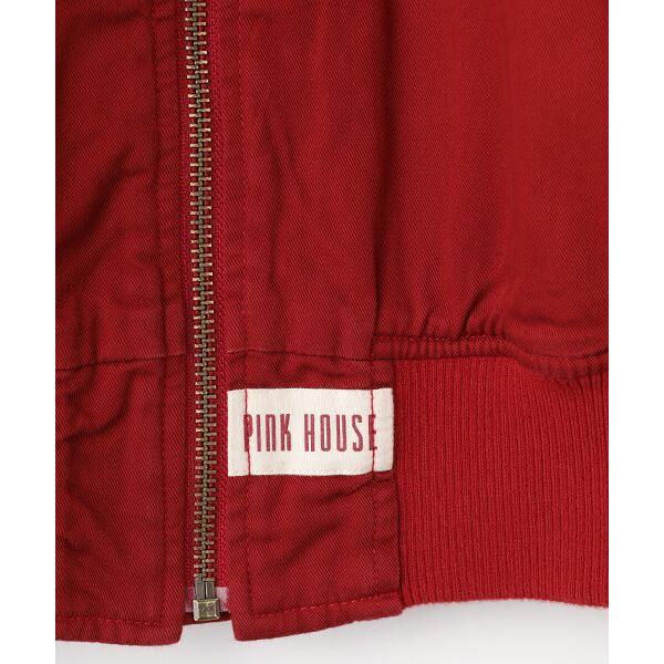 PINK HOUSE（ピンクハウス） バラ園うさぎ刺繍ブルゾン : タカシマヤ