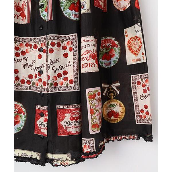 PINK HOUSE（ピンクハウス） チェリープリントスカート : タカシマヤ