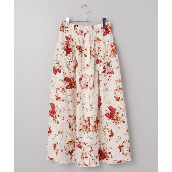 PINK HOUSE / ピンクハウス リボンブーケプリントスカート の商品画像