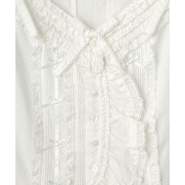 PINK HOUSE（ピンクハウス） フリル使いローンベスト : タカシマヤ