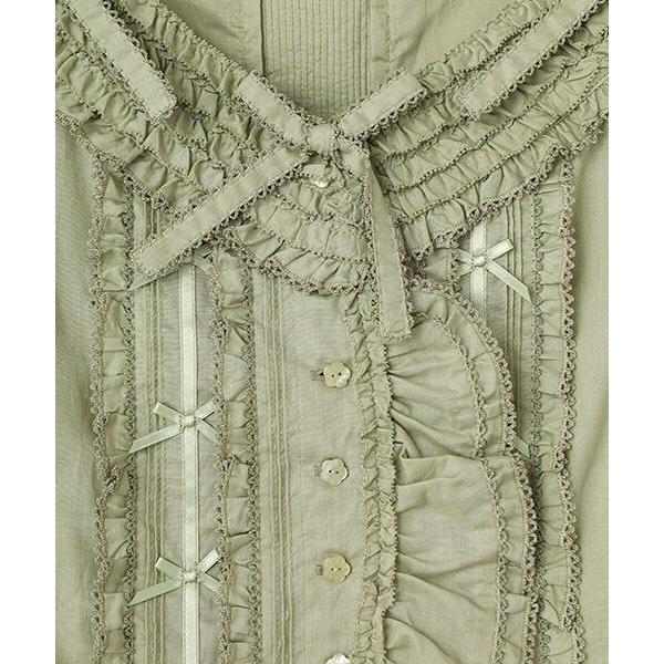 PINK HOUSE（ピンクハウス） フリル使いローンベスト : タカシマヤ