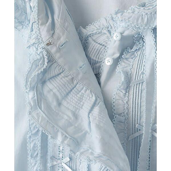 PINK HOUSE（ピンクハウス） 星形ワッペン付き配色フリルベスト