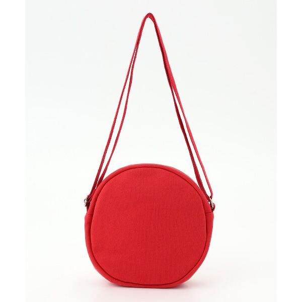 PINK HOUSE　ピンクハウスネームワッペンいっぱい丸形ショルダーバッグ　黒 PINK HOUSE ショルダーバッグ バッグ ネームワッペンいっぱい丸