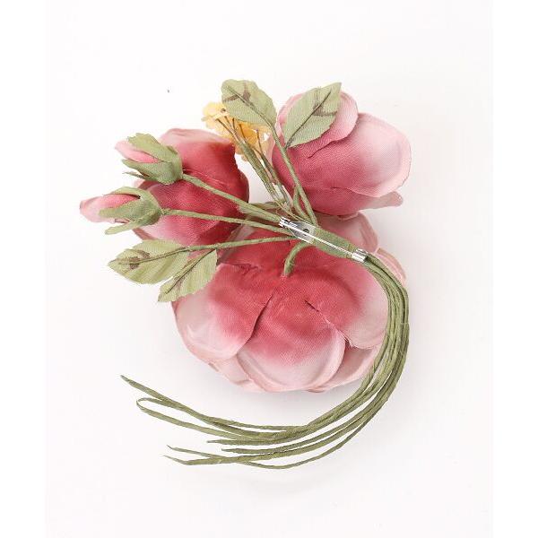 ピンクハウス＊2023グログランリボン小花ブーケコサージュ♪ブローチ