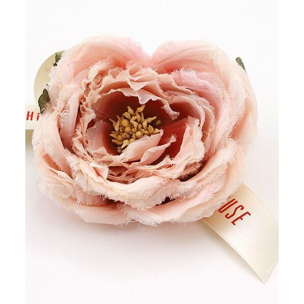 ピンクハウス ホワイトローズシリーズ コサージュ ピンク薔薇 PINK