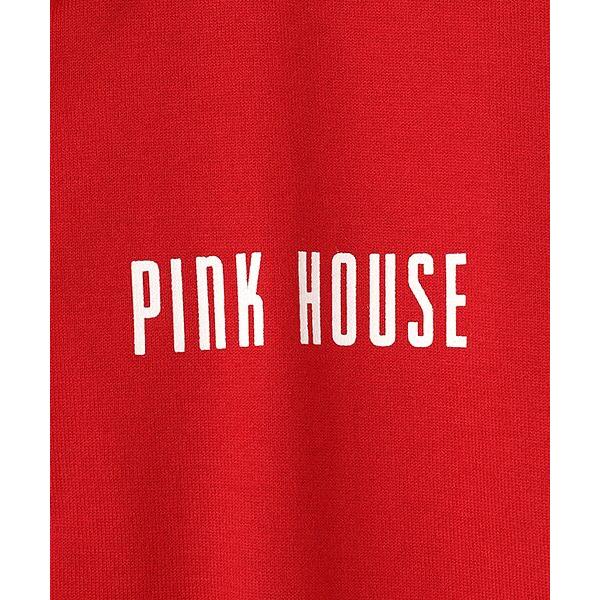 セール中⭐︎お洒落なPINK HOUSEロゴランダムプリントパーカー　新品 PINK HOUSE（ピンクハウス） ロゴプリントパーカー : タカシマヤ