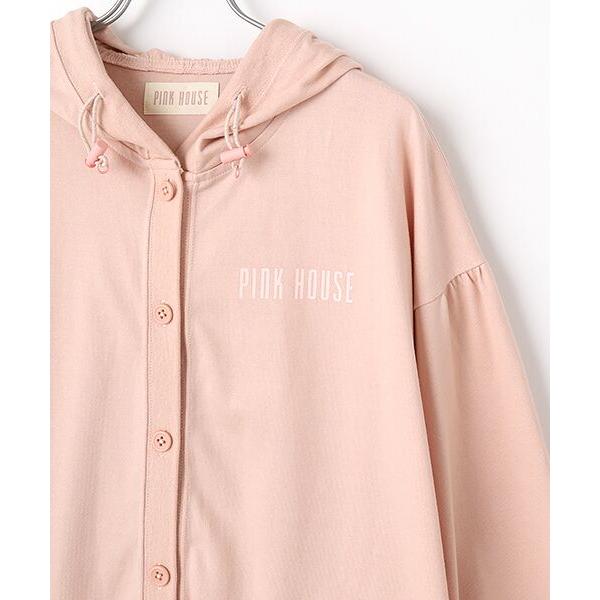 タイムセール中⭐︎ピンクハウス　お洒落なロゴプリントパーカー　新品 PINK HOUSE（ピンクハウス） ロゴプリントパーカー : タカシマヤ