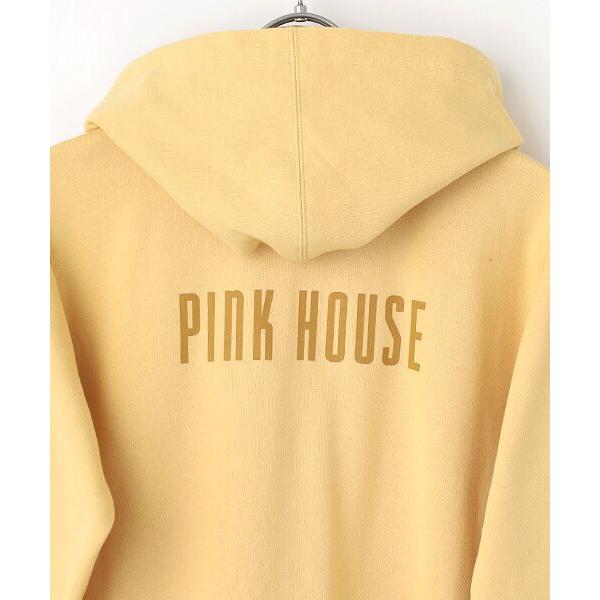 PINK HOUSE（ピンクハウス） TWINS CHESHIREワンポイント刺繍パーカー