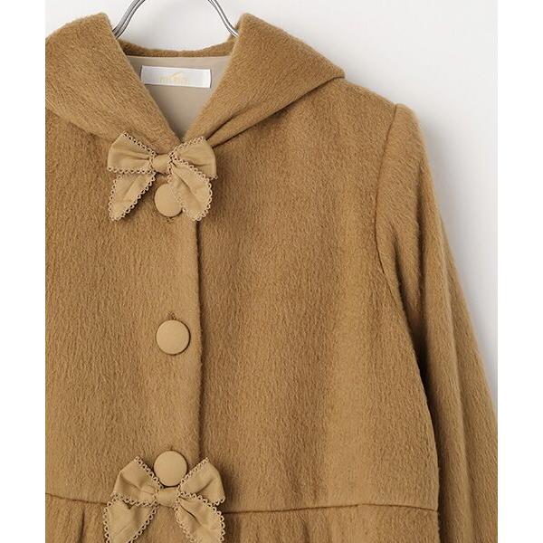 PINK HOUSE フード付きカーディガン☆最終価格 PINK HOUSE（ピンクハウス） カーディガン ネームワッペンいっぱい