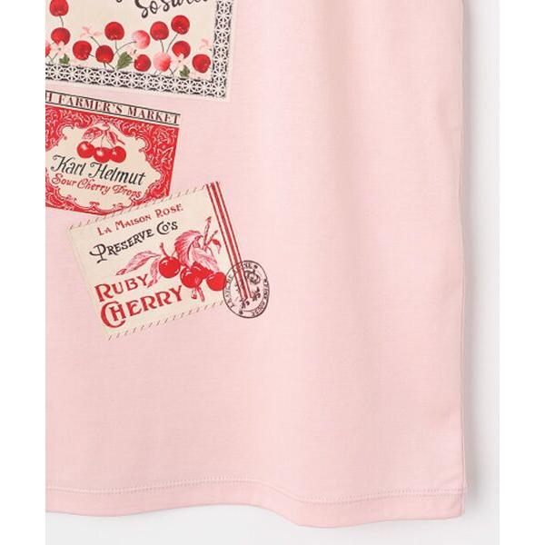 PINK HOUSE / ピンクハウス チェリープリントカットソーの画像