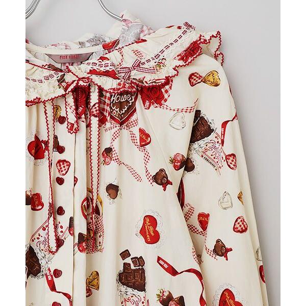 PINK HOUSE（ピンクハウス） スウィートメモリーズプリントミディ