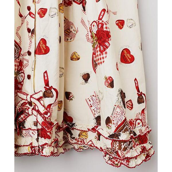 PINK HOUSE（ピンクハウス） スウィートメモリーズプリントミディ