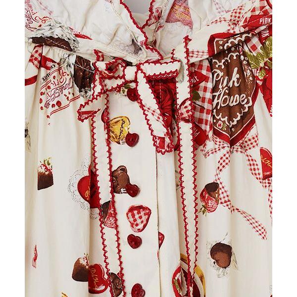 PINK HOUSE（ピンクハウス） スウィートメモリーズプリントミディ