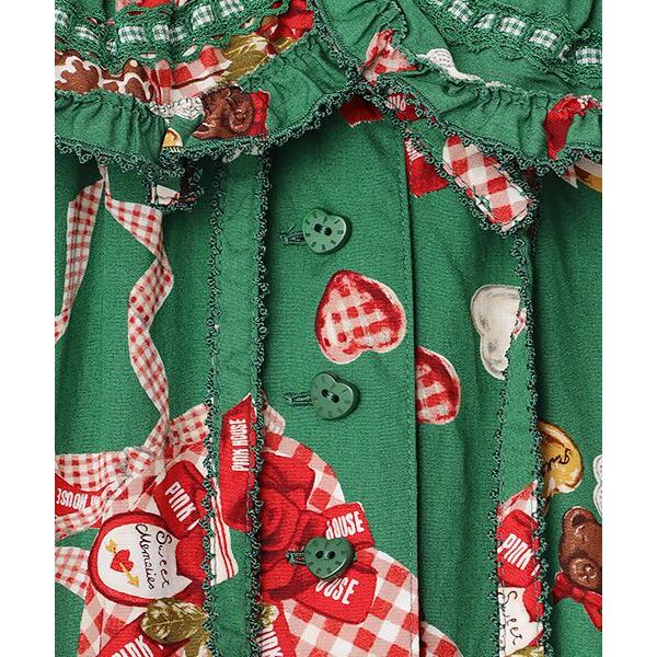 ピンクハウス スウィートメモリーズ ミディワンピース PINK HOUSE｜スウィートメモリーズプリントミディワンピース | Rakuten