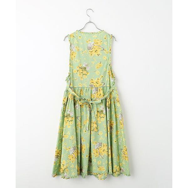 PINK HOUSE（ピンクハウス） なのはなプリントミディワンピース