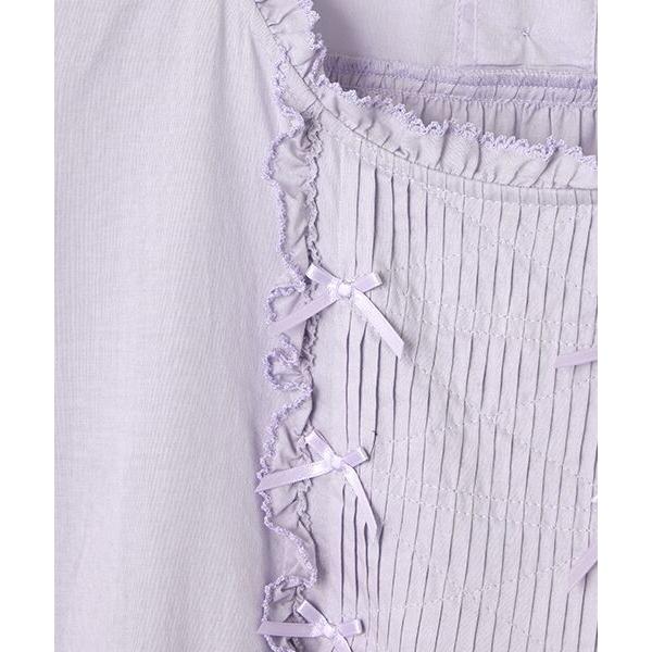 ピンクハウス　たくし上げリボン付きローンタブリエ　キナリ たくし上げリボン付きローンタブリエ｜ピンクハウスオフィシャル