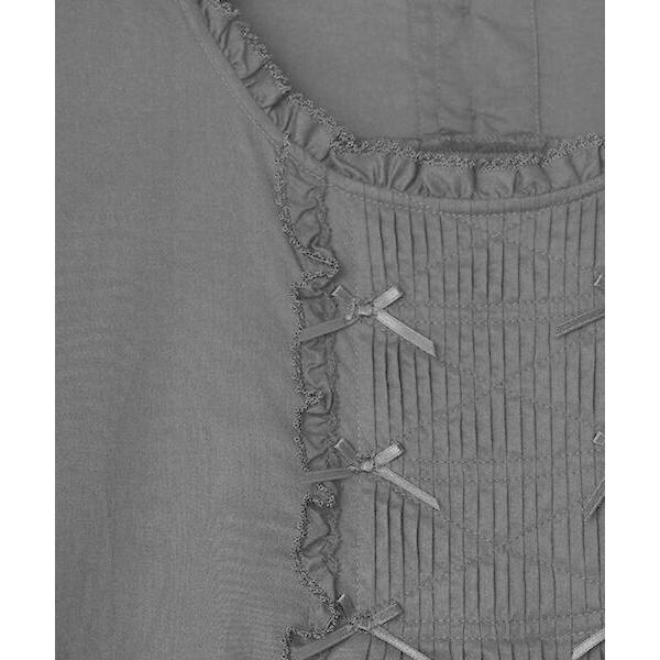 PINK HOUSE（ピンクハウス） たくし上げリボン付きローンワンピース