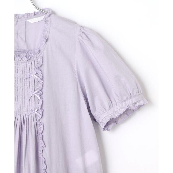 PINK HOUSE（ピンクハウス） たくし上げリボン付きローンワンピース