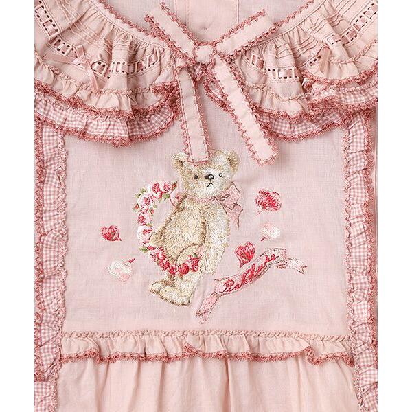 PINK HOUSE / ピンクハウス テディローズ刺繍使いブラウスの画像