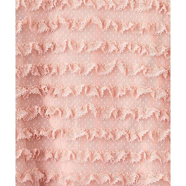 PINK HOUSE / ピンクハウス ドットチュールフリルブラウスの画像