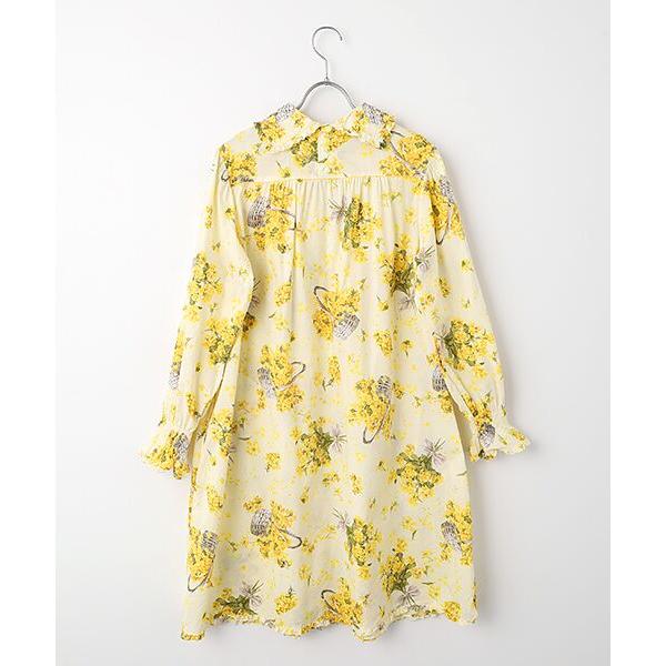 PINK HOUSE（ピンクハウス） なのはなプリントチュニックブラウス