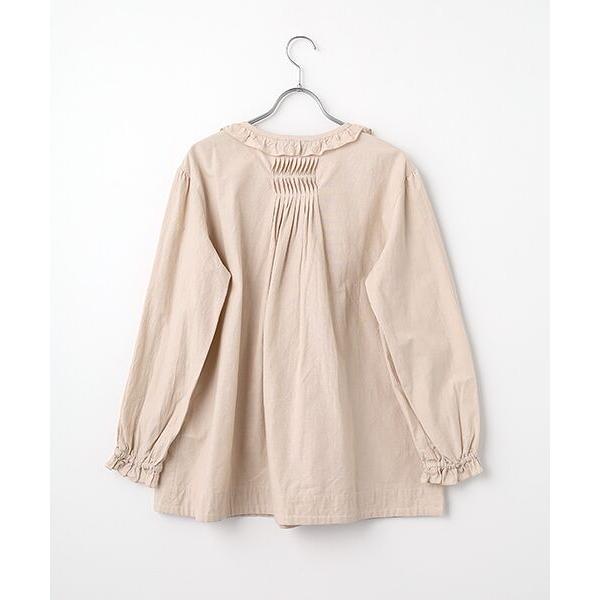 PINK HOUSE（ピンクハウス） ネームワッペン使いダンガリーチュニック