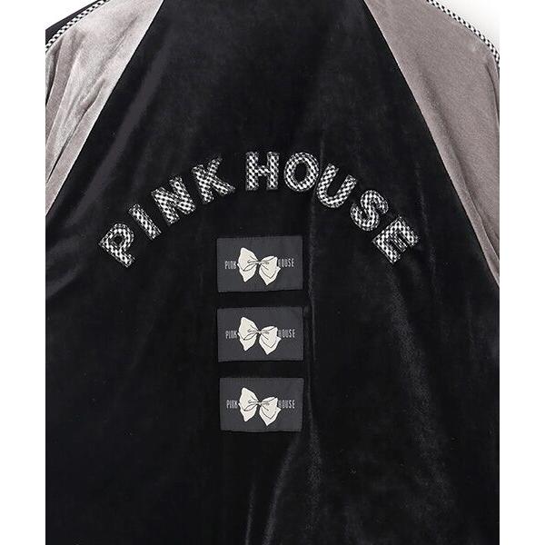 PINK HOUSE / ピンクハウス ハートワッペン使いベロアブルゾンの画像