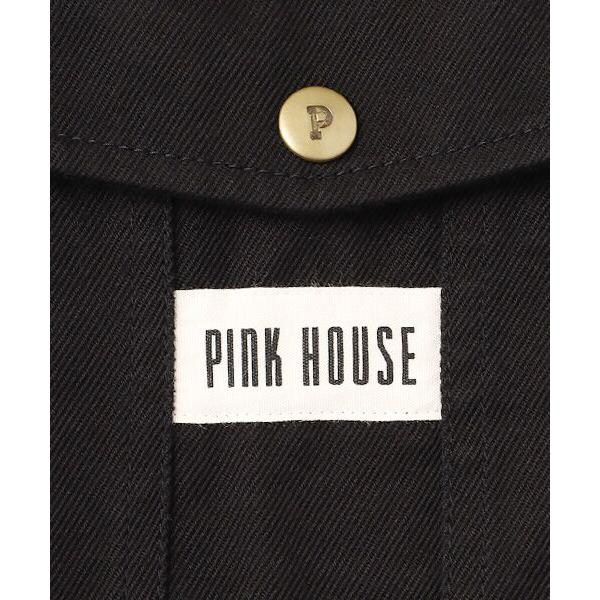 PINK HOUSE / ピンクハウス ネームワッペンいっぱいオーバーオール_1