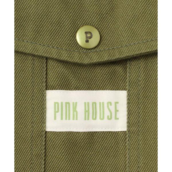 PINK HOUSE / ピンクハウス ネームワッペンいっぱいオーバーオール_9