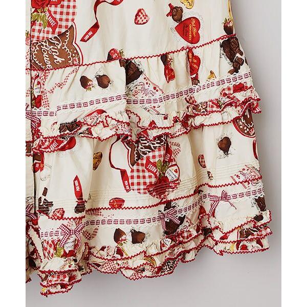 PINK HOUSE（ピンクハウス） スウィートメモリーズプリントミディ