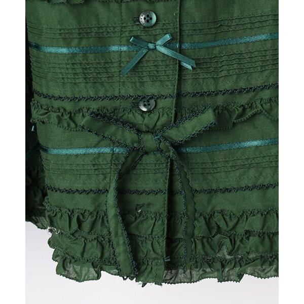 PINK HOUSE（ピンクハウス） ローンティアードミディスカート