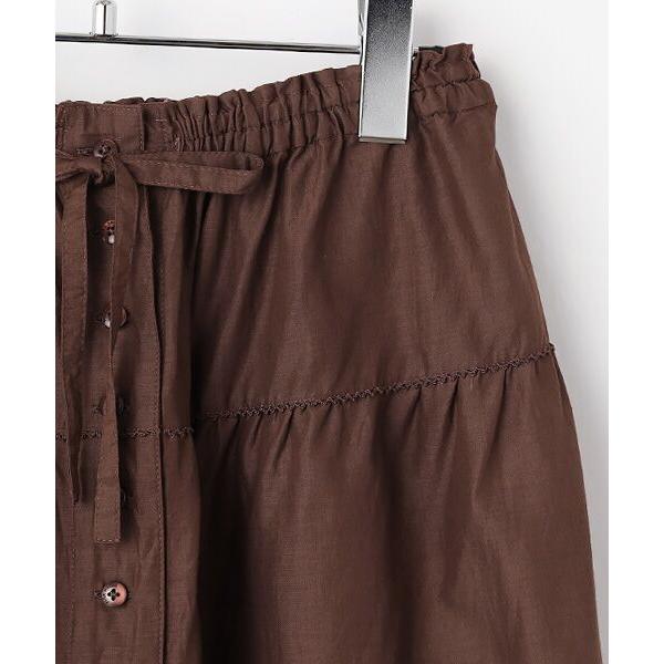 PINK HOUSE（ピンクハウス） ローンティアードミディスカート