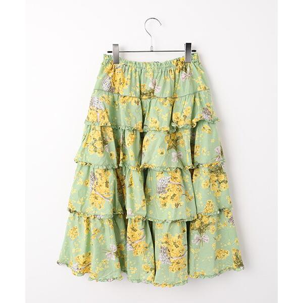 PINK HOUSE（ピンクハウス） なのはなプリントスカート : タカシマヤ