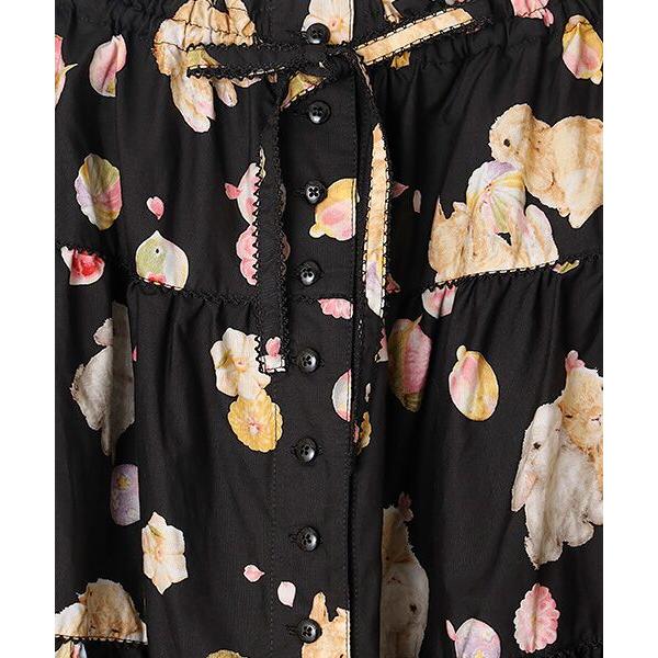 PINK HOUSE（ピンクハウス） 幸見うさぎプリントスカート : タカシマヤ