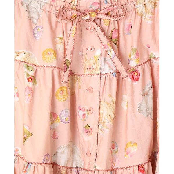 PINK HOUSE（ピンクハウス） 幸見うさぎプリントスカート : タカシマヤ