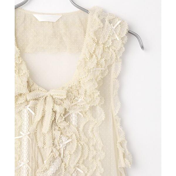 PINK HOUSE（ピンクハウス） ドットチュールベスト : タカシマヤ