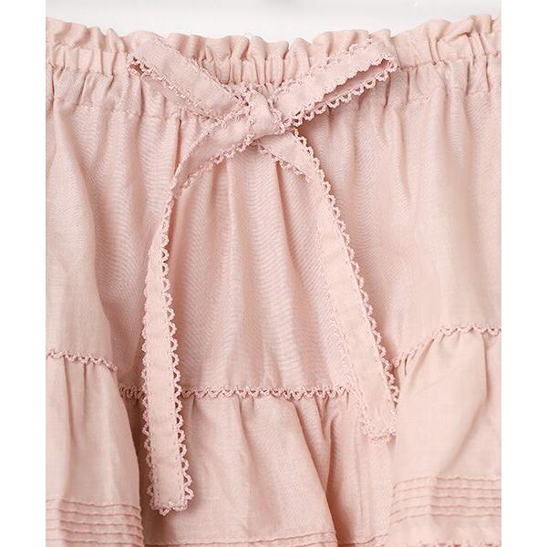 PINK HOUSE（ピンクハウス） フリル使いティアードタブリエ