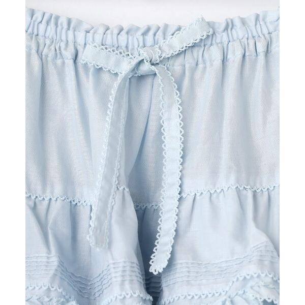 PINK HOUSE（ピンクハウス） フリル使いティアードタブリエ