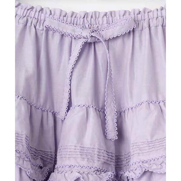 PINK HOUSE（ピンクハウス） フリル使いティアードタブリエ