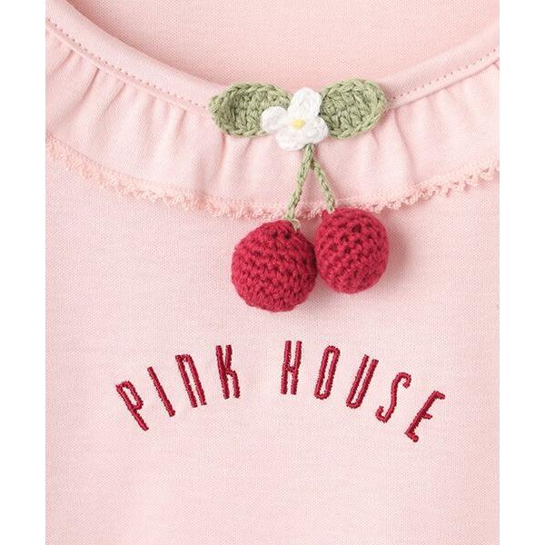 PINK HOUSE / ピンクハウス チェリーモチーフ付きカットソーの画像