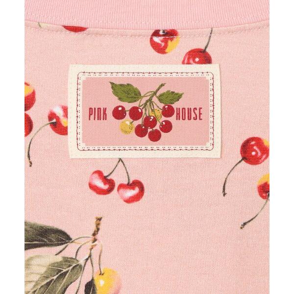 PINK HOUSE / ピンクハウス さくらんぼプリントカットソーの画像