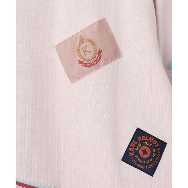 PINK HOUSE（ピンクハウス） ネームワッペンいっぱいTシャツ