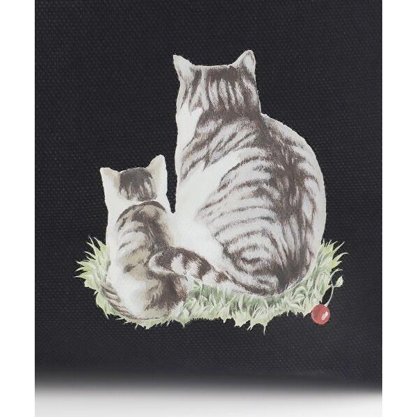 PINK HOUSE / ピンクハウス さくらんぼの丘のねこプリント2WAYバッグの画像